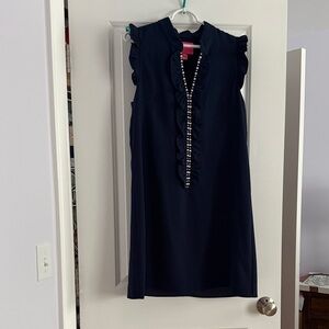 Lilly Pulitzer Dark Blue Garment with Bright Pink Label